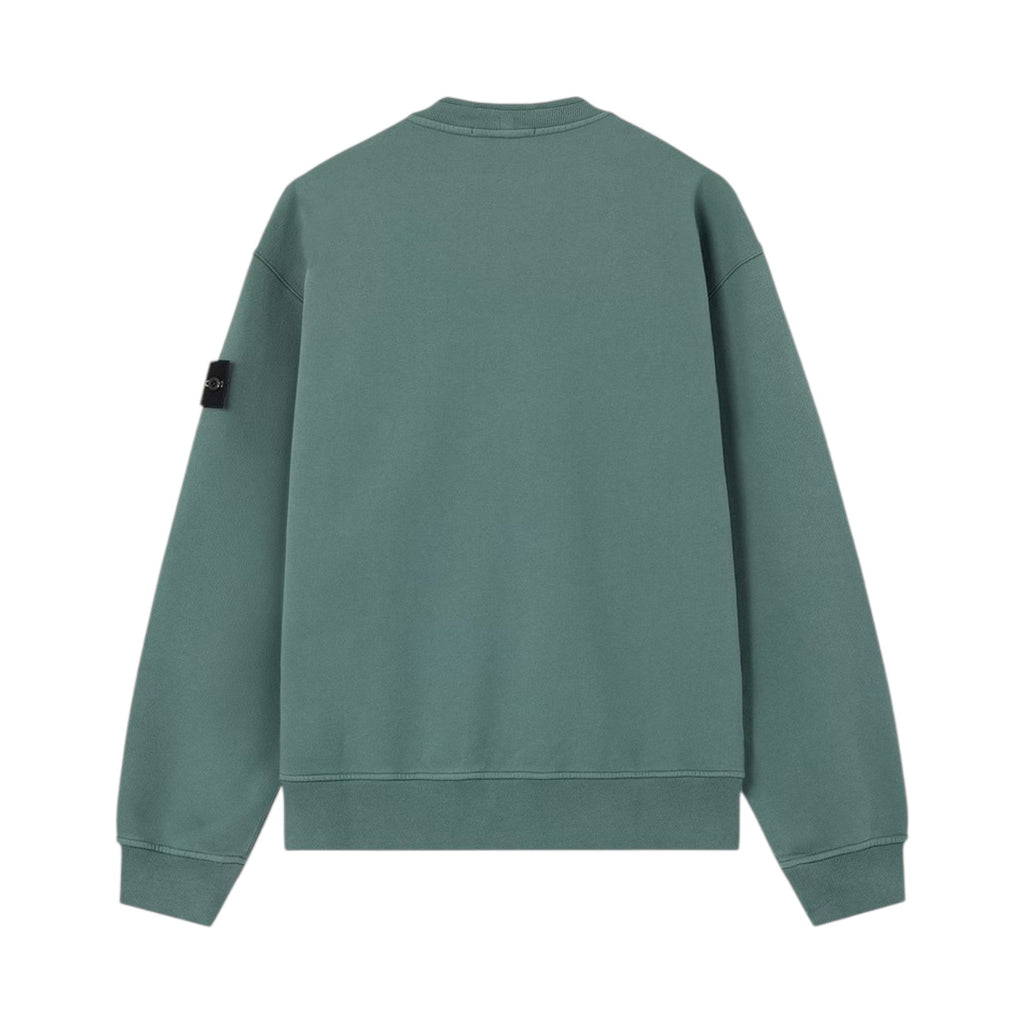 Stone Island Organic Cotton Green Sweatshirt