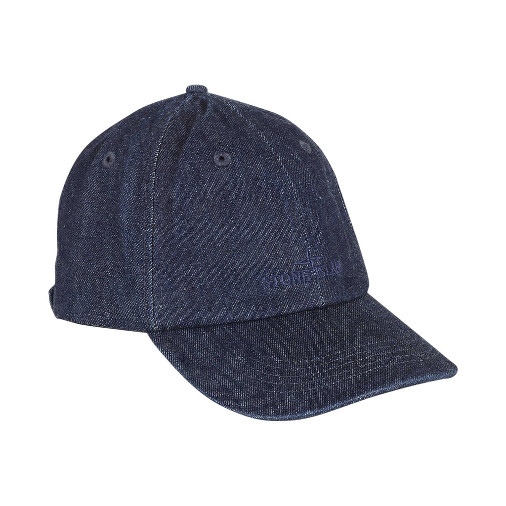 Stone Island Navy Denim Hat
